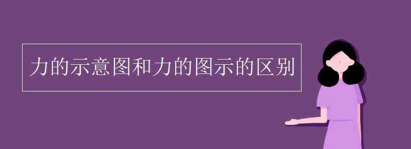 力的示意圖和力的圖示的區(qū)別 力的示意圖和力的圖示的區(qū)別