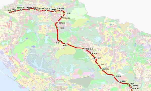 深圳地鐵6號線線路圖 2020深圳地鐵6號線科學(xué)館站出哪個出口 出入口分布情況