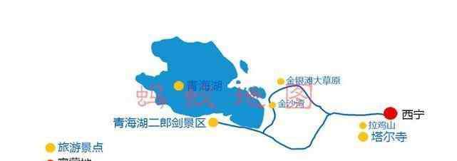 青海旅游地圖 青海旅游線路圖超詳細(xì)攻略