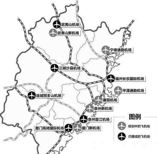 福建水門機場 福建有幾個機場 福建有哪些機場