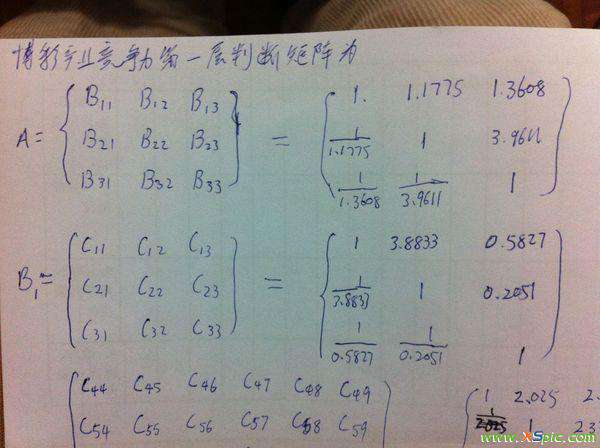 權(quán)重計算公式 AHP層次分析法計算權(quán)重!我想用EXCEL來計算,有這樣的公式可以直接計算出權(quán)重嗎?