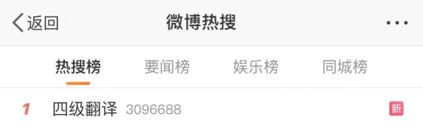 “四級翻譯”“六級翻譯”刷屏熱搜！網(wǎng)友：只想好好吃頓飯