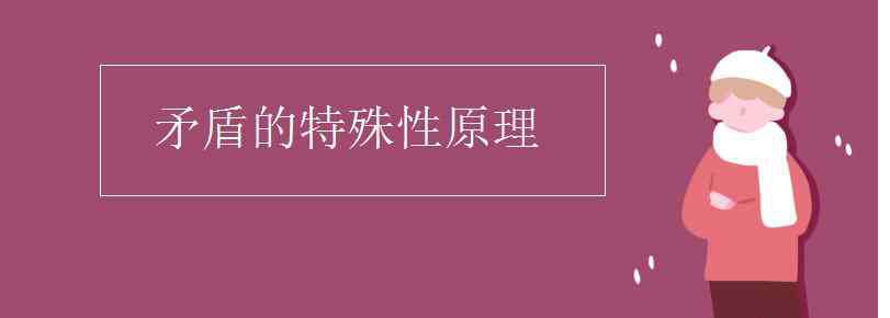 矛盾的特殊性原理 矛盾的特殊性原理