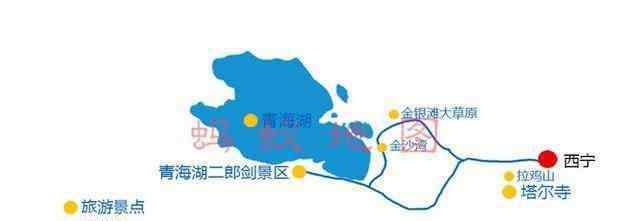 青海旅游地圖 青海旅游線路圖超詳細(xì)攻略