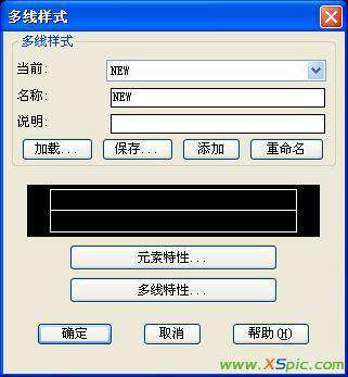 cad多線樣式怎么設置 cad中ml的用法該怎樣設置一下可以畫三條線,并且兩端封閉