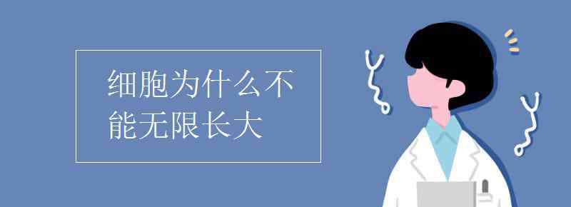 細胞為什么不能無限長大 細胞為什么不能無限長大