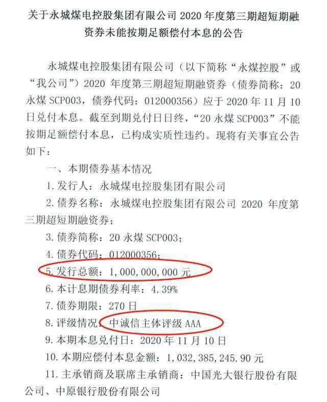 一片嘩然 市場(chǎng)一片嘩然！AAA級(jí)企業(yè)突然違約！千億資產(chǎn)還不上10億債券？