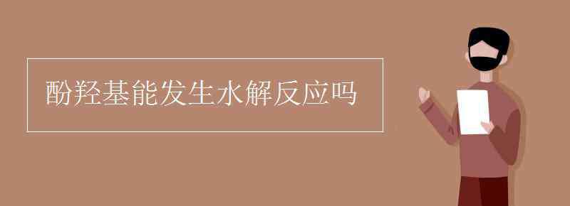 酚羥基與氫氧化鈉反應(yīng) 酚羥基能發(fā)生水解反應(yīng)嗎