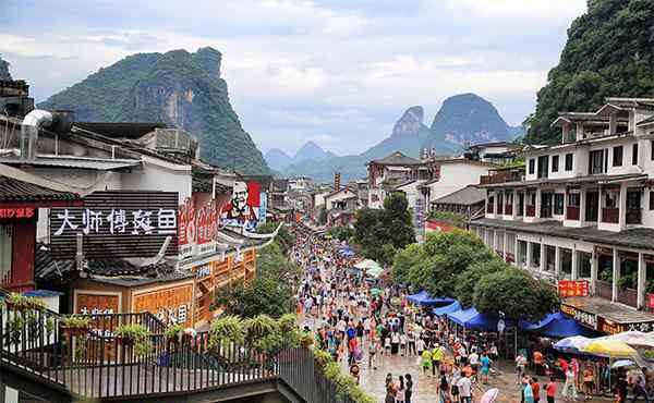 陽朔景點門票 2020陽朔西街景點介紹 陽朔西街門票及交通