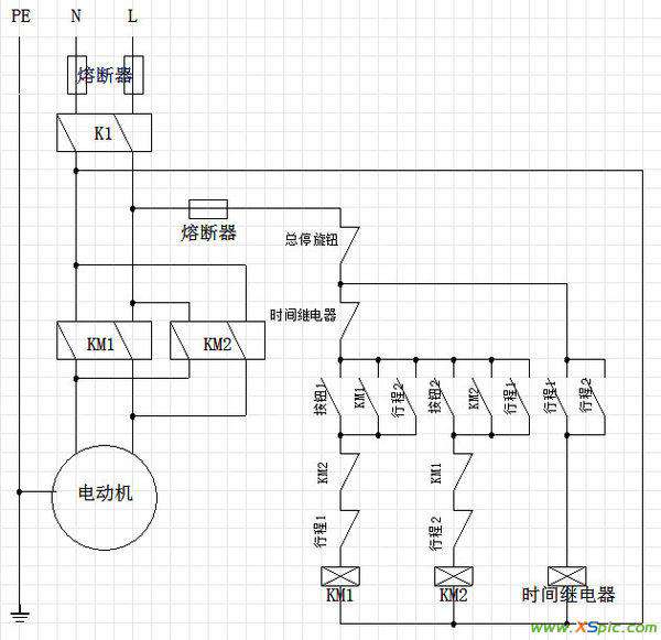 正反轉(zhuǎn)控制電路圖 直流電機(jī)正反轉(zhuǎn)控制電路圖