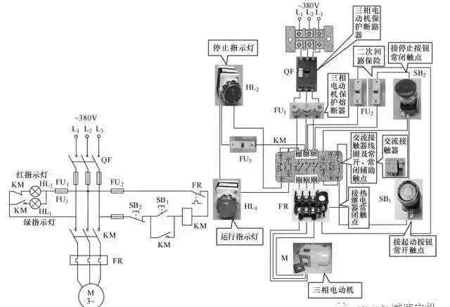 電動機接線圖 老電工的十種經(jīng)典接線圖，不得不看！