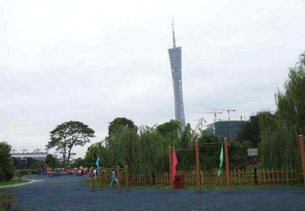 二沙島 廣州二沙島最大的公園, 是一個全民健身公園