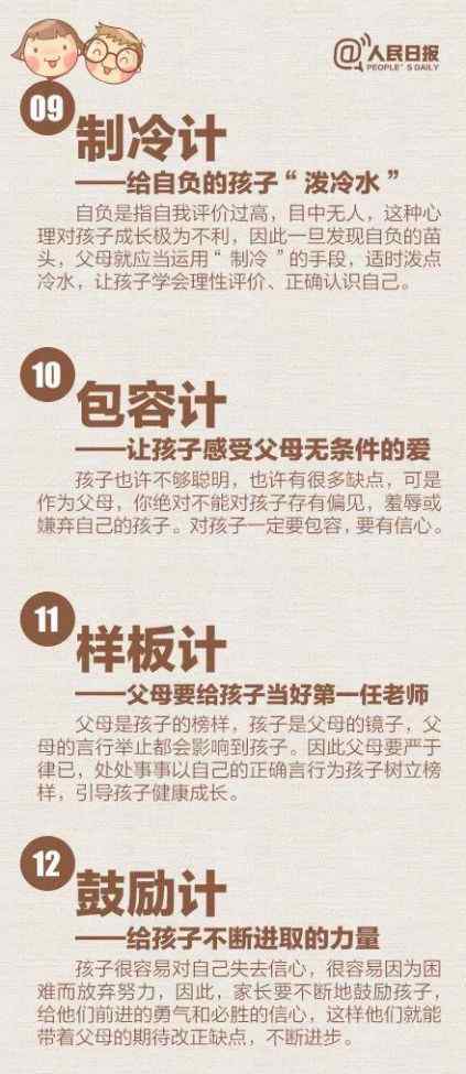 父母是孩子最好的老師 家庭教育微課堂▏人民日報：父母是孩子最好的老師！教育孩子，我有36計！