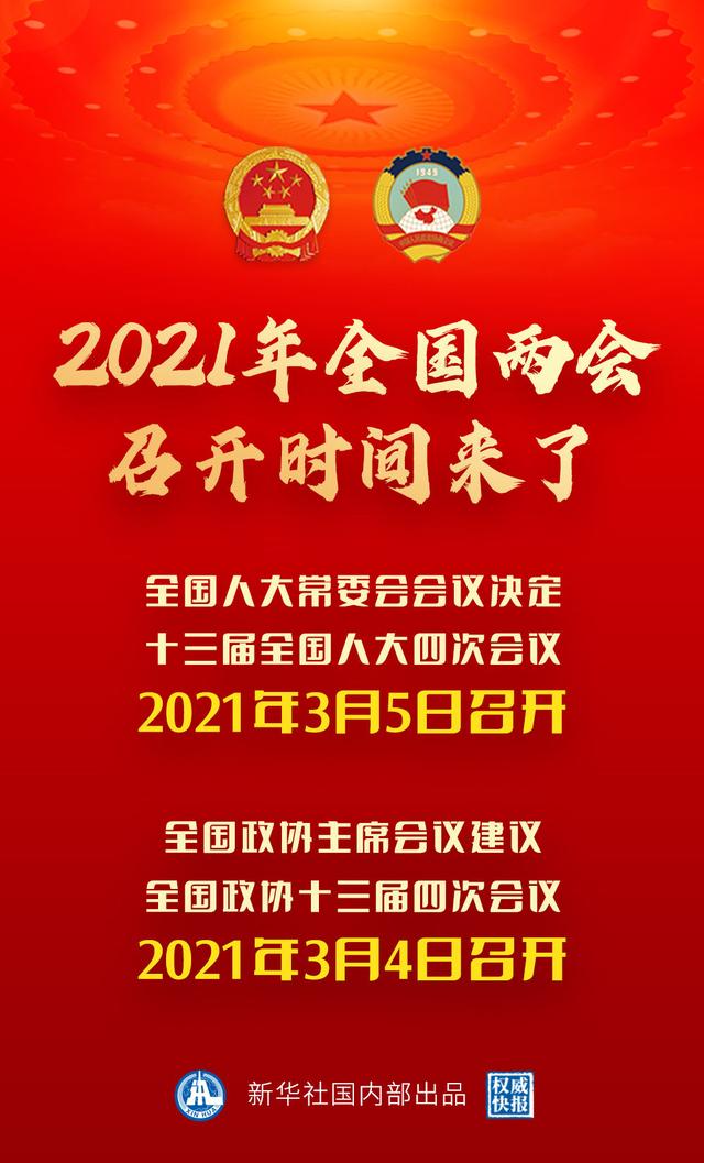 2021年全國兩會召開時間來了 具體是啥情況?