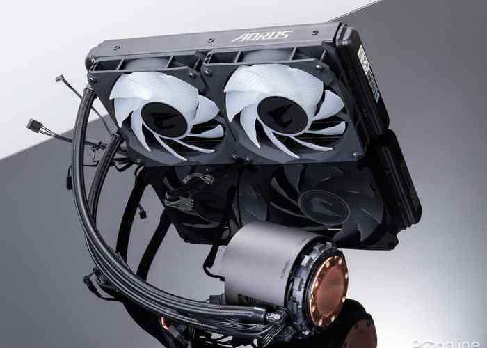 水冷風(fēng)扇 技嘉AORUS LIQUID COOLER 240一體水冷散熱器評測 數(shù)顯溫度、ARGB風(fēng)扇