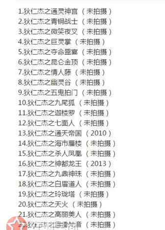 狄仁杰之四大天王電影 狄仁杰系列電影一共幾部 四大天王指的是誰