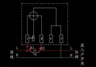 電表接線圖 電表怎么接 電表接法圖解