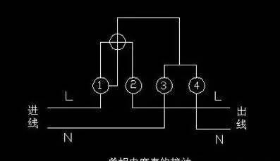 電表接線圖 電表怎么接 電表接法圖解