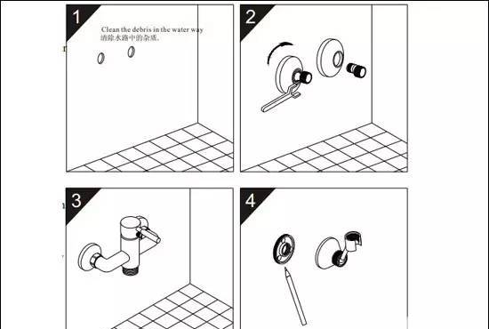水龍頭如何安裝？五個(gè)步驟一分鐘搞定