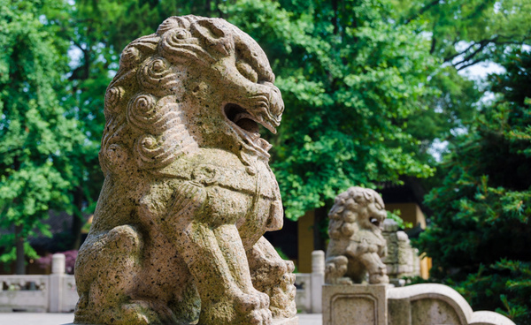 蘇州：西園寺內(nèi)游西園。