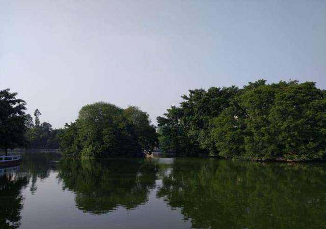 原來(lái)廣州中山公園在這里