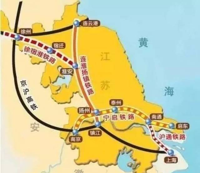 南通鐵路地區(qū)總圖規(guī)劃出爐！你關(guān)心的那些鐵路，進(jìn)展如何？