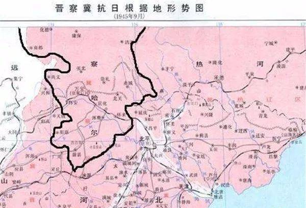 晉察冀根據(jù)地，晉是山西，冀是河北，察是哪兒？