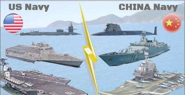 2018中美海軍實力大PK，中國達世界海軍強國之列