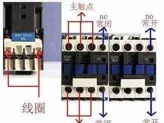 交流接觸器的工作原理和接線方式