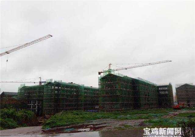 寶雞渭濱中學(xué)遷建項(xiàng)目已完工65% 2019年秋季將投入使用