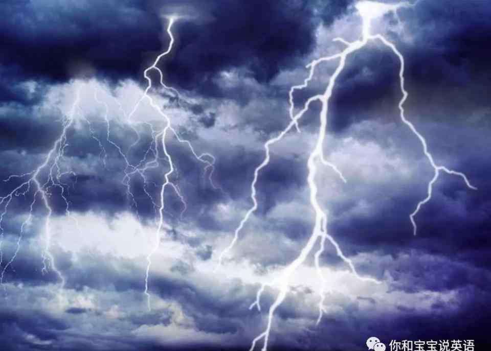 打雷英語(yǔ) 關(guān)于“風(fēng)雨雷電”的英文（三），打雷了，打閃了，英語(yǔ)怎么說(shuō)？