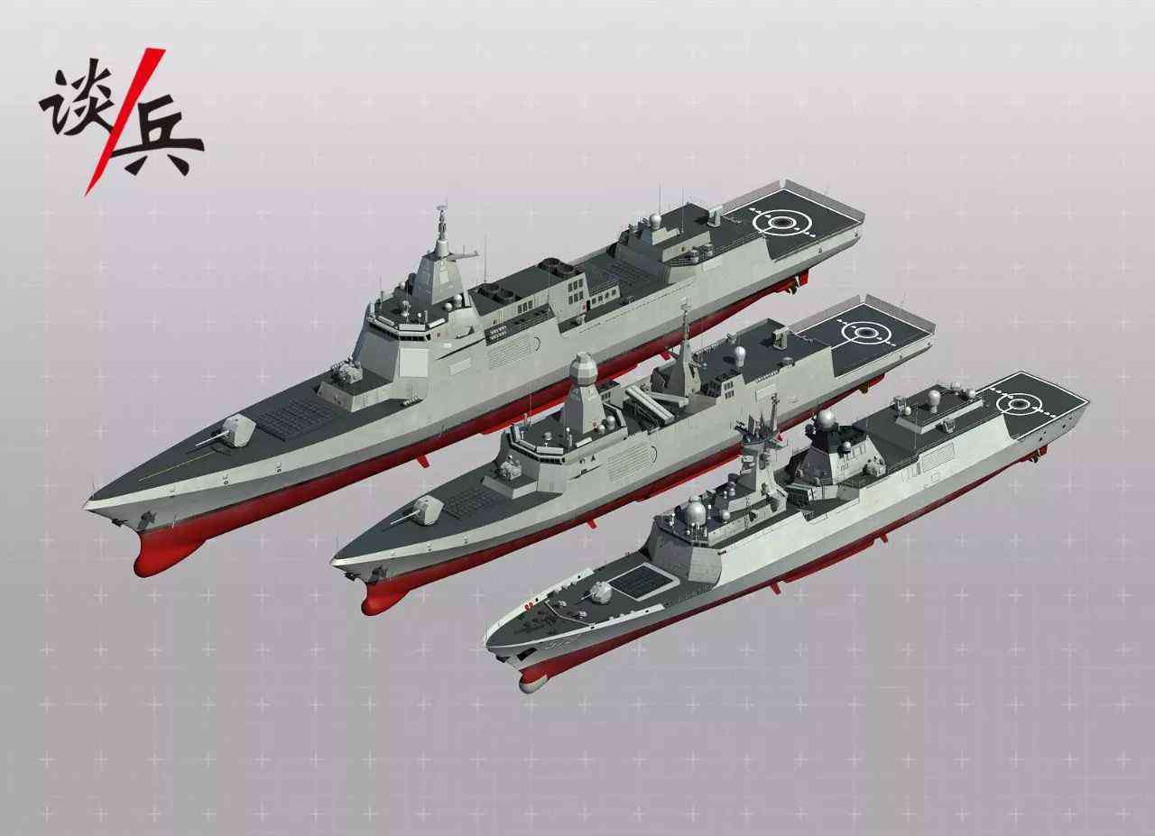 中國護衛(wèi)艦 中國054B導彈護衛(wèi)艦長什么樣？高清CG還原