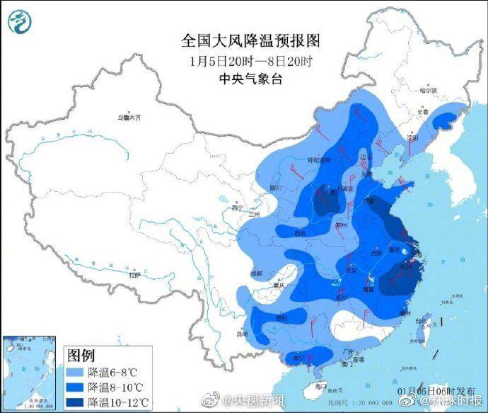 2021首個寒潮預(yù)警來襲 究竟是怎么回事 對我們的生活有什么影響