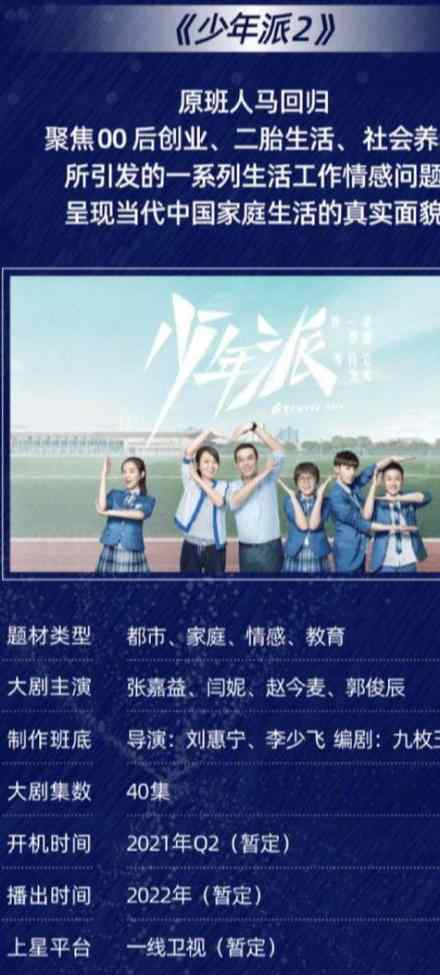 少年派2電視劇 芒果TV新劇匯總：《少年派》第二季明年開機(jī)，原班人馬無望