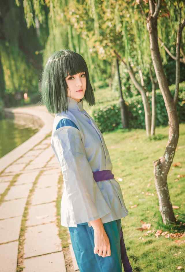 鹿目圓香 《千與千尋》cosplay正片圖賞：鹿目圓香