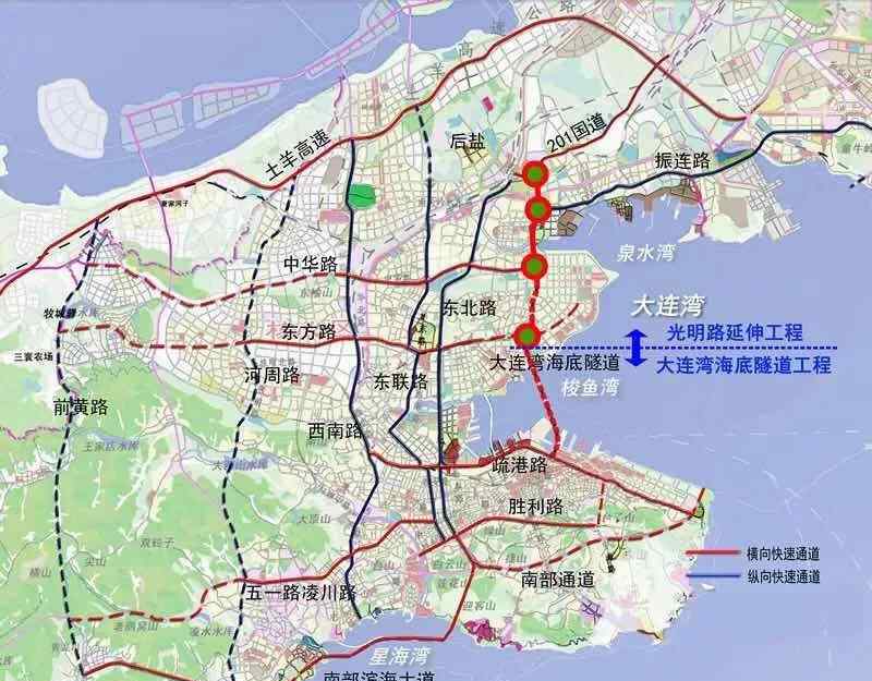 大連灣海底隧道 大連灣與中山區(qū)的距離只有15分鐘？大連灣海底隧道最新進(jìn)展！