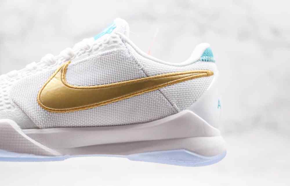 科比5 耐克Nike Kobe 5 Protro聯(lián)名款科比5代白金色籃球鞋