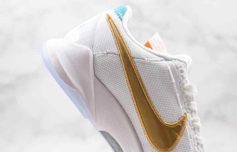 科比5 耐克Nike Kobe 5 Protro聯(lián)名款科比5代白金色籃球鞋