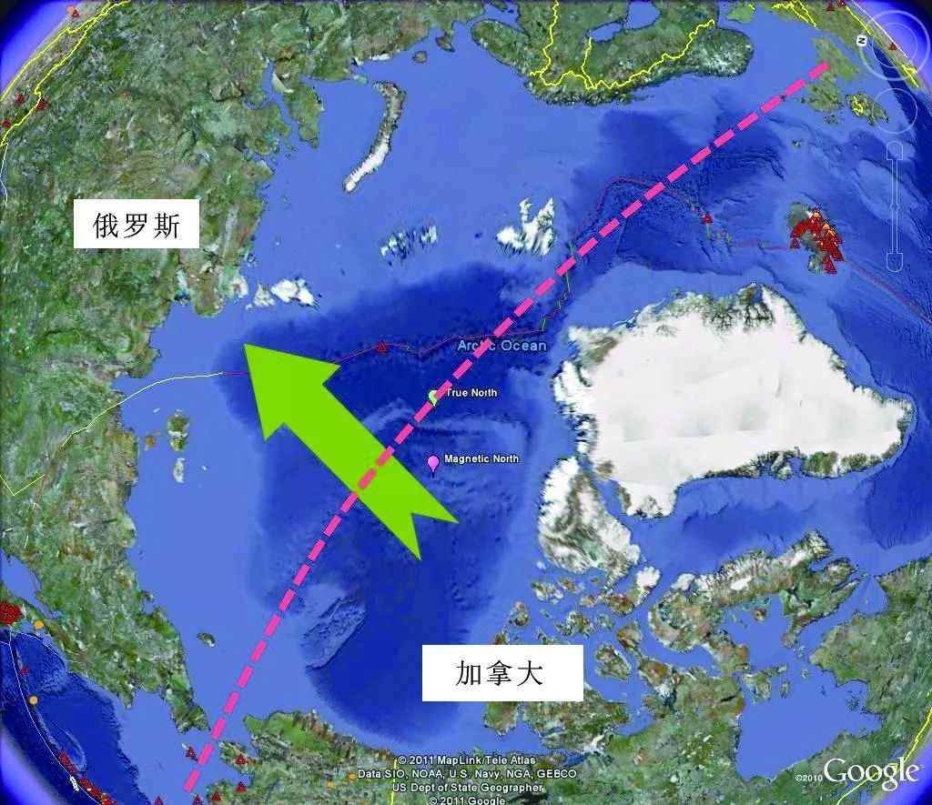 地磁北極 【你知道嗎】地磁北極偏移加速