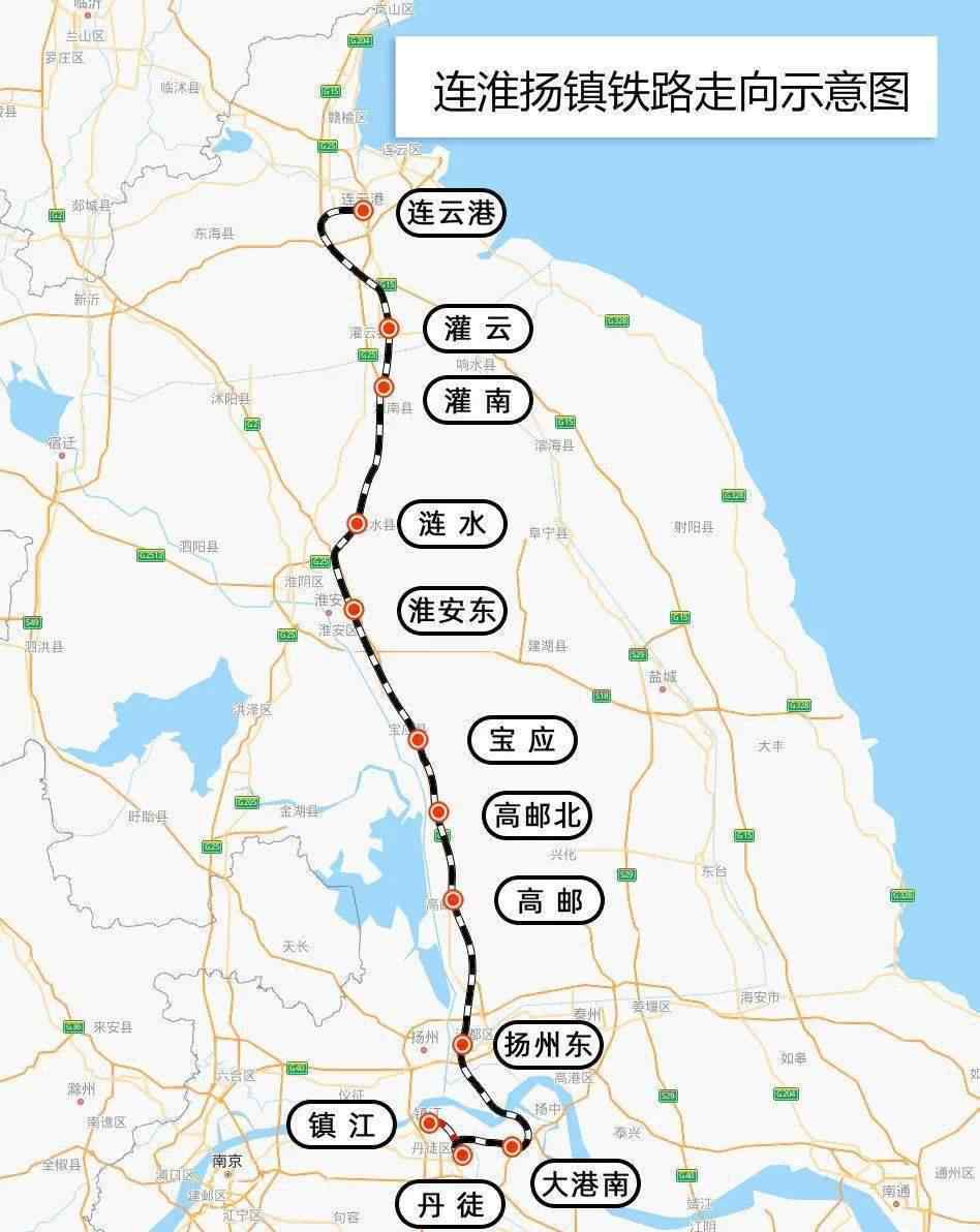 淮安高鐵 通車?yán)?！通車?yán)?！連淮揚(yáng)鎮(zhèn)鐵路全線開通！淮安加入上海高鐵4小時朋友圈