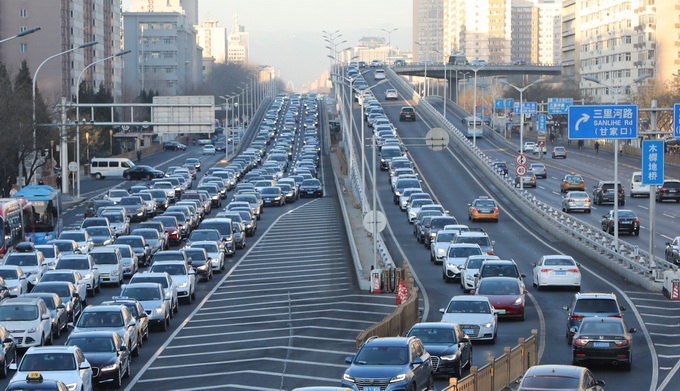 北京交管局：春節(jié)期間本地機動車不限行