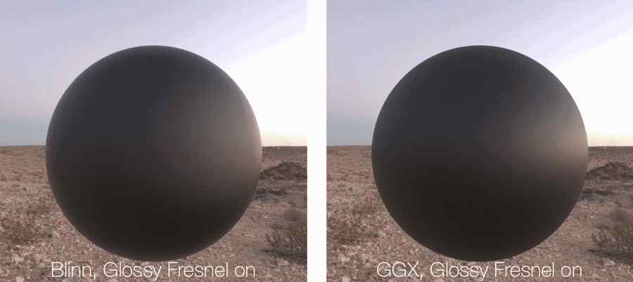 glossy 理解V-Ray 3.5的新特性：Glossy Fresnel