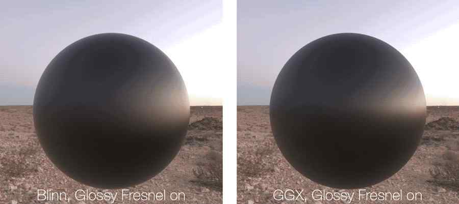 glossy 理解V-Ray 3.5的新特性：Glossy Fresnel