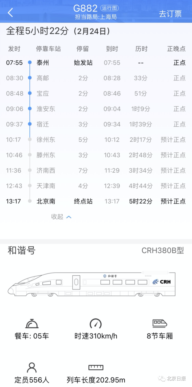 緊急提醒！濟南新增病例曾坐G882次高鐵 該列車終點站為北京