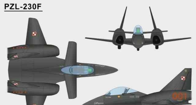 波蘭蝎子攻擊機 波蘭PZL-230“蝎子”攻擊機，很有科幻外表的小短腿