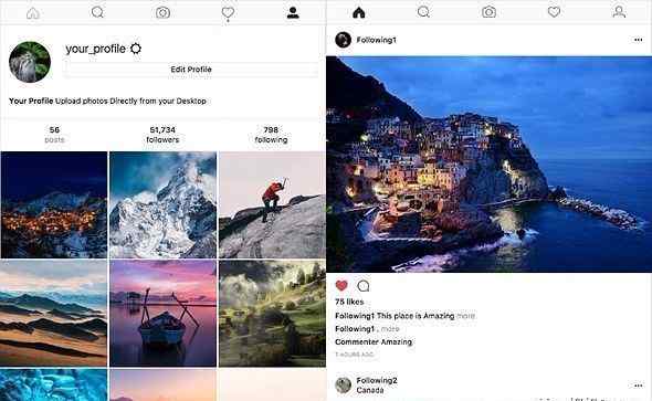 電腦壁紙ins 軟件免費下載：電腦終于可以上傳圖片到Instagram了