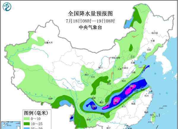 長(zhǎng)江流域強(qiáng)降雨周末不停歇 8省區(qū)高溫持續(xù)