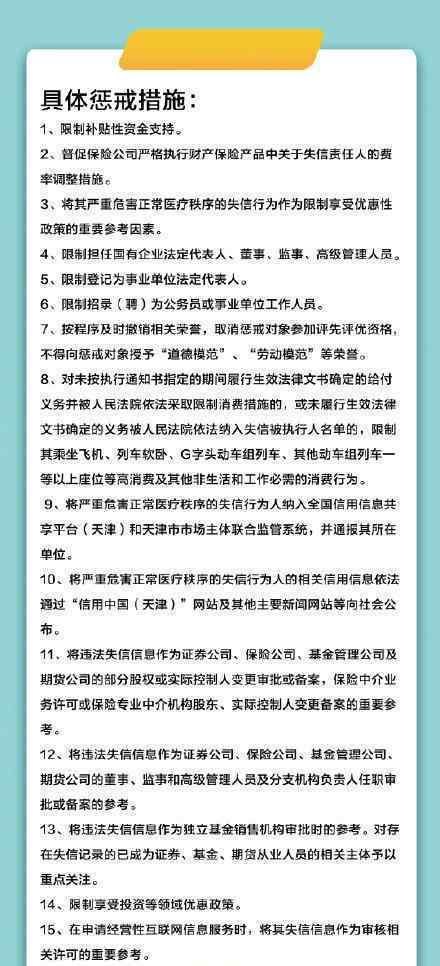 天津擬將醫(yī)鬧納入失信人員名單 并實(shí)施15項(xiàng)聯(lián)合懲戒措施