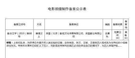 懸崖之上開(kāi)機(jī) 這是張藝謀接連拍攝的第三部新片