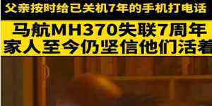 馬航MH370七周年 馬航MH370七周年 唯一幸存者謊言被拆穿！